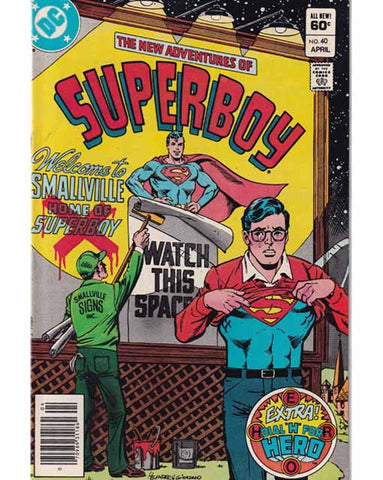 The New Adventures Of Superboy Issue 40 DC Comics Back Issues 070989311862