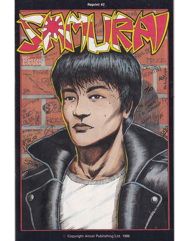 Samurai Issue 1  Vol. 1  (3rd Printing) Aircel Comics Back Issues