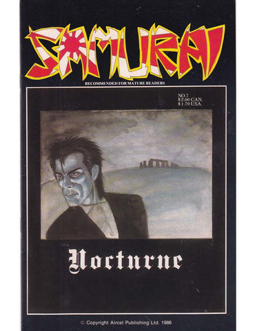 Samurai Issue 7 Vol. 1 Aircel Comics Back Issues