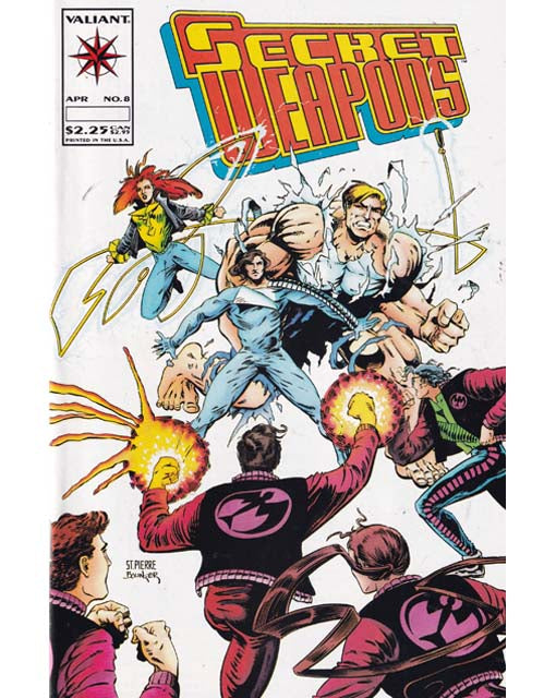 Secret Weapons Issue 8 Valiant Comics Back Issues