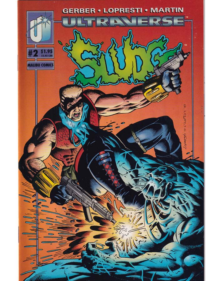 Sludge Issue 2 Malibu Comics Back Issue