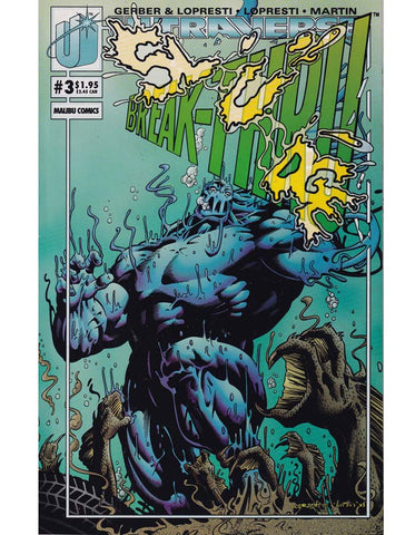 Sludge Issue 3 Malibu Comics Back Issue