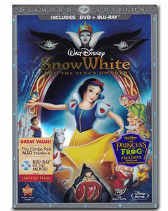 Snow White And The Seven Dwarfs Diamond Edition Blu-Ray Movie 786936794533