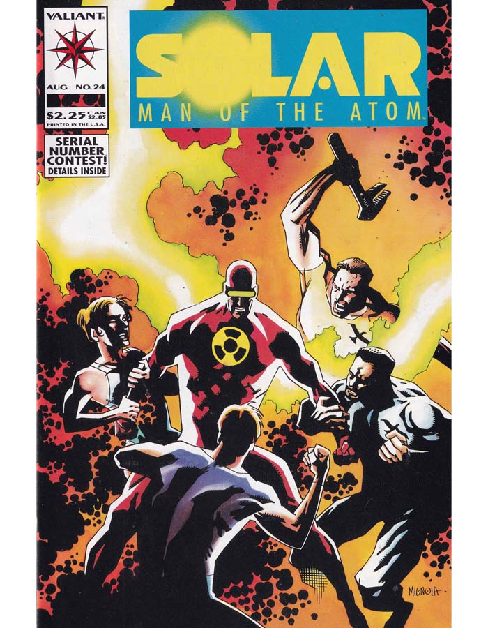 Solar Man Of The Atom Issue 24 Valiant Comics Back Issues
