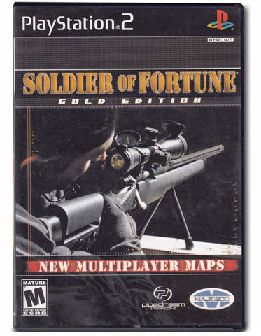 Soldier Of Fortune Gold Edition PlayStation 2 PS2 Video Game 096427012559
