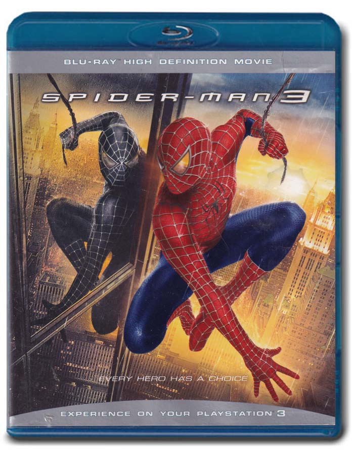 Spider-Man 3 Blue-Ray Movie 043396239166
