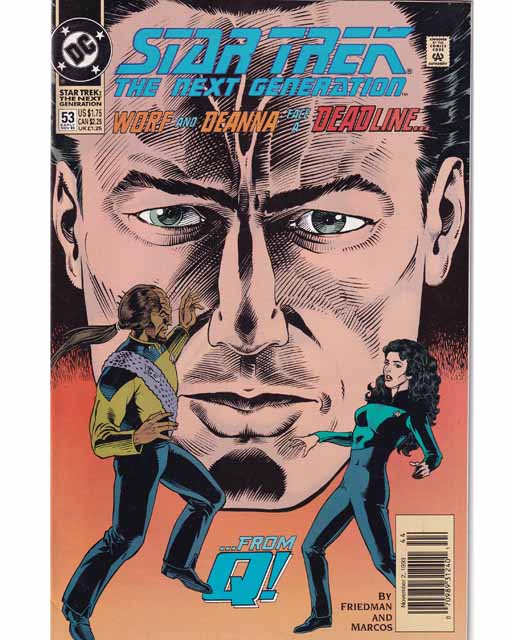 Star Trek The Next Generation Issue 53 DC Comics Back Issues 070989312401