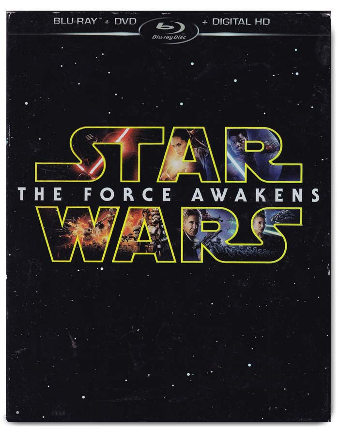 Star Wars The Force Awakens Blue Ray Movie 786936849769
