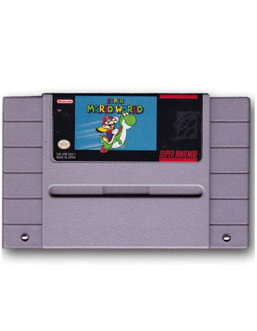 Super Mario World Super Nintendo SNES Video Game Cartridge