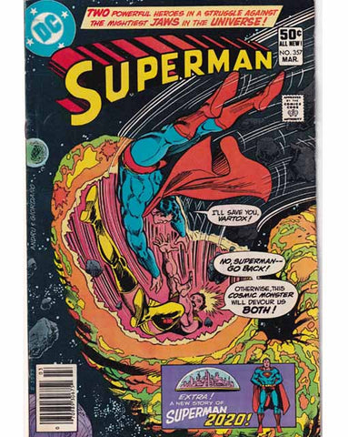 Superman Issue 357 DC Comics Back Issues 070989306752