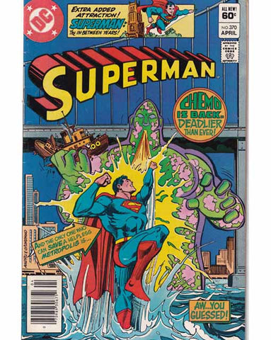 Superman Issue 370 DC Comics Back Issues 070989306752