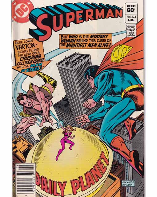 Superman Issue 374 DC Comics Back Issues 070989306752