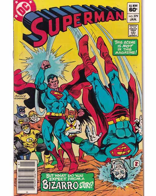 Superman Issue 379 DC Comics Back Issues 070989306752