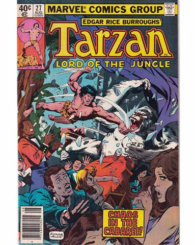 Tarzan Lord Of The Jungle Issue 27 Marvel Comics Back issues 071486028055