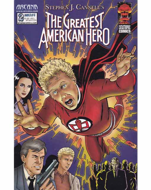 The Greatest American Hero Issue 2 Catastrophic Comics back Issue 898084001194
