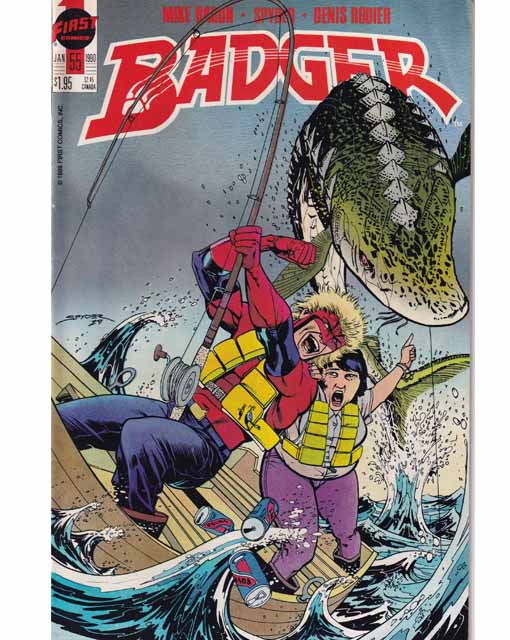Badger Issue 55 First Comics Back Issues