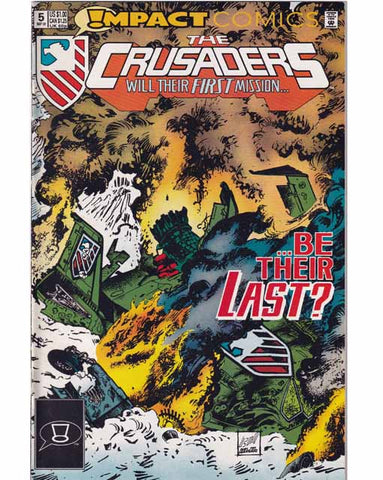 The Crusaders Issue 5 Impact Comics Back Issues