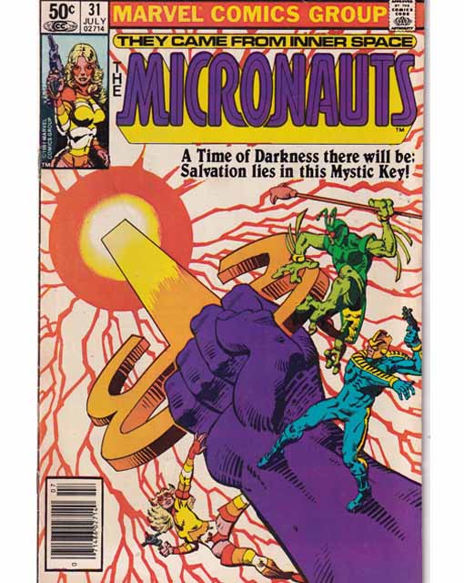 The Micronauts Issue 31 Marvel Comics Back Issues 071486027140