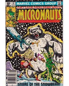 The Micronauts Issue 32 Marvel Comics Back Issues 071486027140