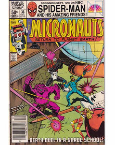 The Micronauts Issue 36 Marvel Comics Back Issues 071486027140