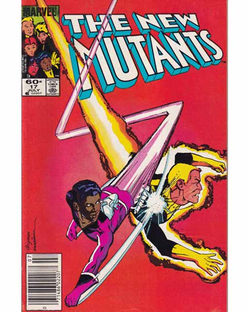 The New Mutants Issue 17 Marvel Comics Back Issues 071486022077