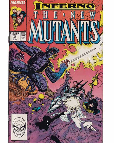 The New Mutants Issue 71 Marvel Comics Back Issues 071486022077