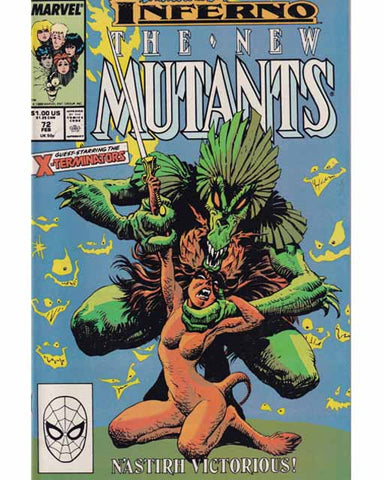 The New Mutants Issue 72 Marvel Comics Back Issues 071486022077