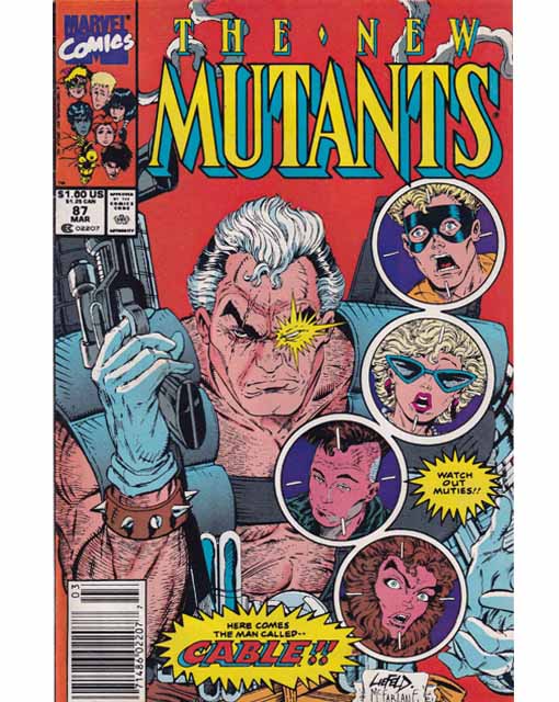 The New Mutants Issue 87 Marvel Comics Back Issues 071486022077