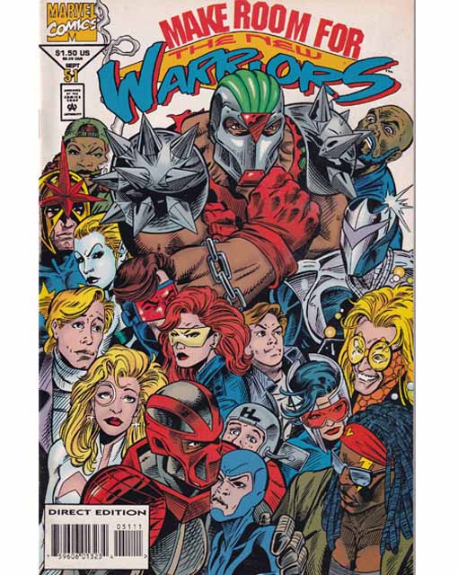 The New Warriors Issue 51 Marvel Comics Back Issues 759606013234