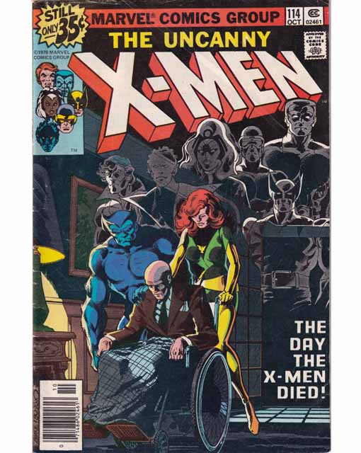 The Uncanny X-Men Issue 114 Marvel Comics Back Issues 071486024613