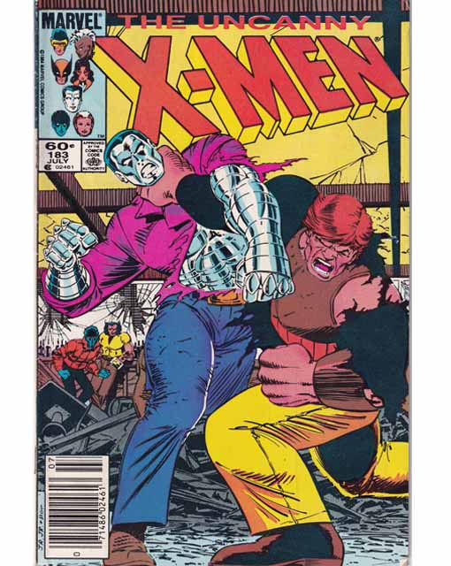 The Uncanny X-Men Issue 183 Marvel Comics Back Issues 071486024613