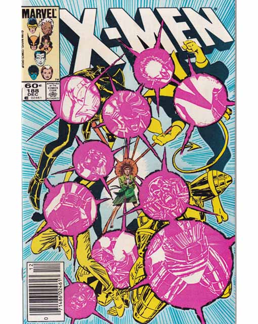 The Uncanny X-Men Issue 188 Marvel Comics Back Issues 071486024613