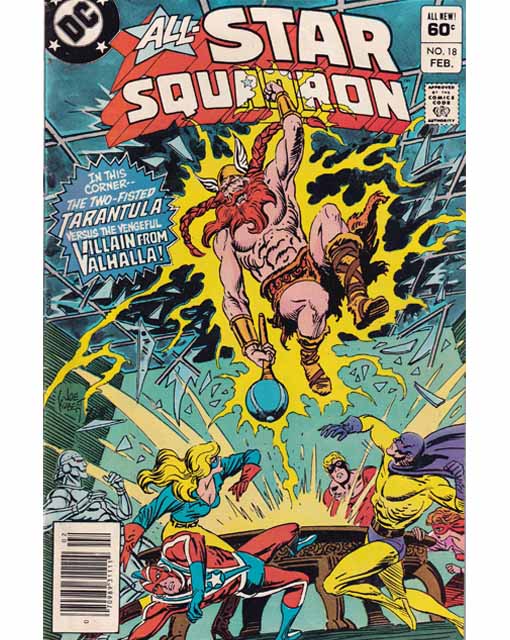 The All-Star Squadron Issue 18 DC Comics Back Issues 070989311114

