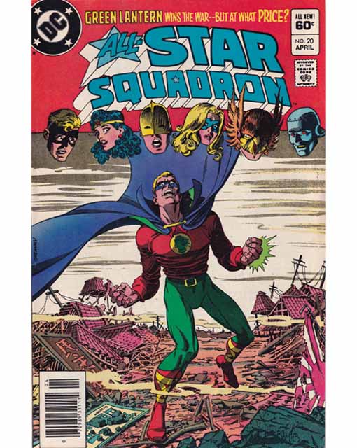 The All-Star Squadron Issue 20 DC Comics Back Issues 070989311114
