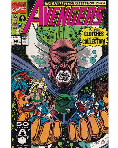 The Avengers Issue 339 Vol 1 Marvel Comics Back Issues 759606024582
