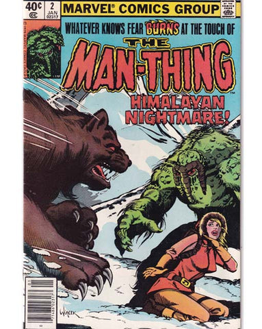 The Man-Thing Issue 2 Vol. 2 Marvel Comics Back Issues 071486023173
