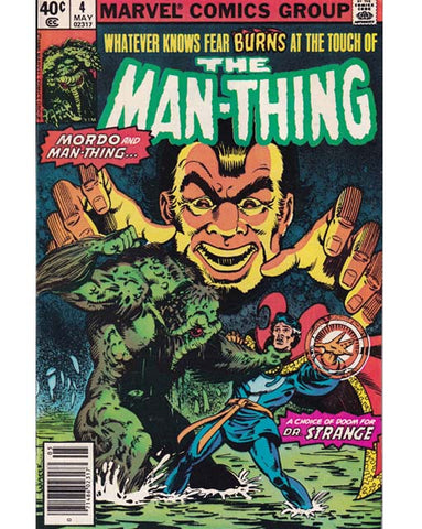 The Man-Thing Issue 4 Vol. 2 Marvel Comics Back Issues 071486023173
