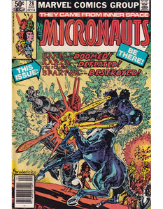 The Micronauts Issue 28 Marvel Comics Back Issues 071486027140
