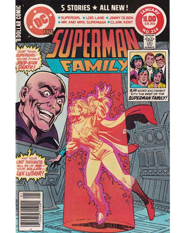 The Superman Family Issue 214 DC Comics Back Issues 070989315990
