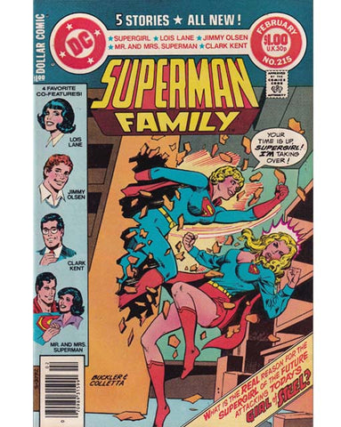 The Superman Family Issue 215 DC Comics Back Issues 070989315990
