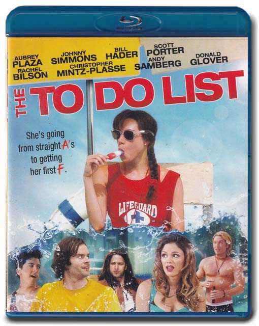 The To Do List Blue-Ray Movie 043396421400
