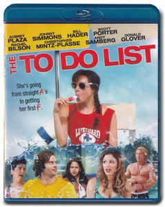 The To Do List Blue-Ray Movie 043396421400
