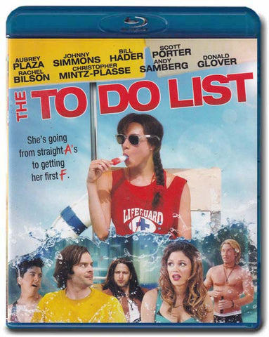 The To Do List Blue-Ray Movie 043396421400
