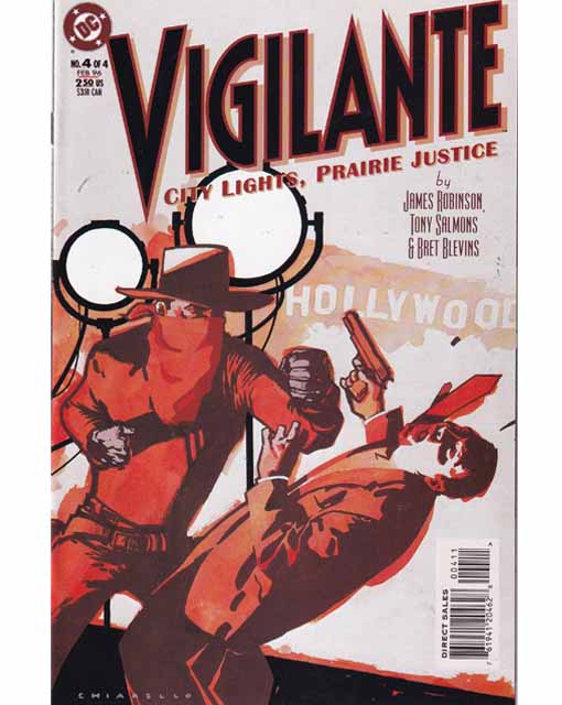 Vigilante City Lights, Prairie Justice Issue 4 Of 4 DC Comics Back Issues 761941204628
