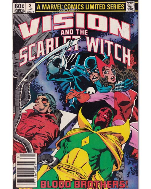 Vision And The Scarlet Witch Issue 3 Of 4 Marvel Comics Back Issues 071486020745
