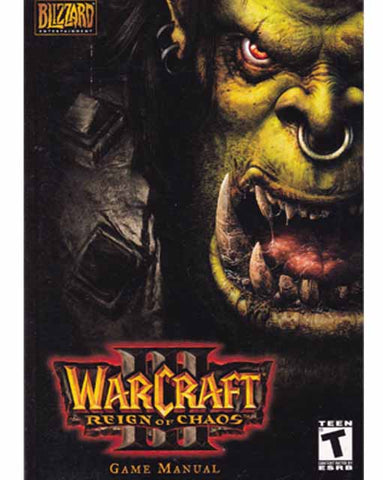 Warcraft 3 Reign Of Chaos Game Manual