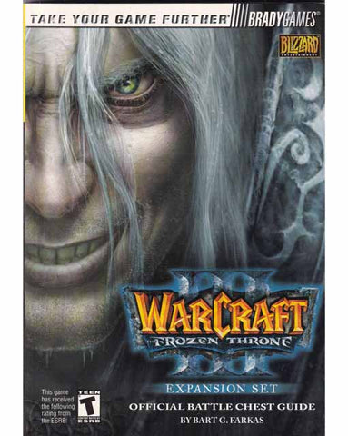 Warcraft 3 The Frozen Throne Brady Games Official Mini Game Guide