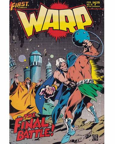 Warp Issue 19 First Comics Back Issues