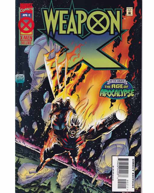 Weapon X Issue 2 Of 4 Marvel Comics Back Issues 759606042036