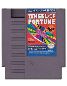 Wheel Of Fortune Junior Edition Nintendo Entertainment system NES Video Game Cartridge